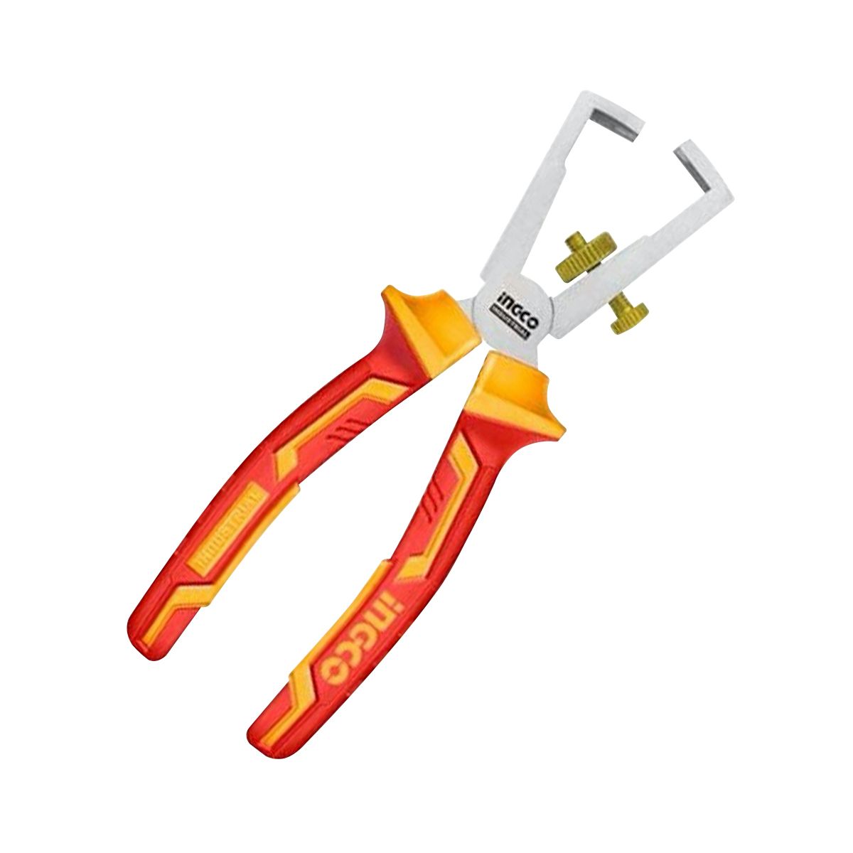 Alicate Pelacables Industrial Aislado Vde 160Mm6 Ingco Hiwsp28160, marca INGCO - Foto 2