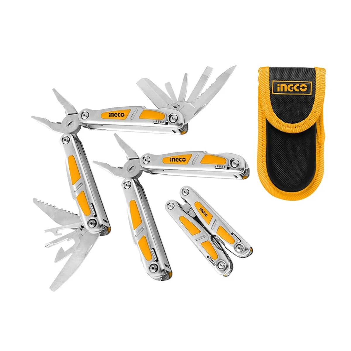 INGCO - Alicate Multiherramienta Con Funda 15 Funciones Ingco Hfmft0115
