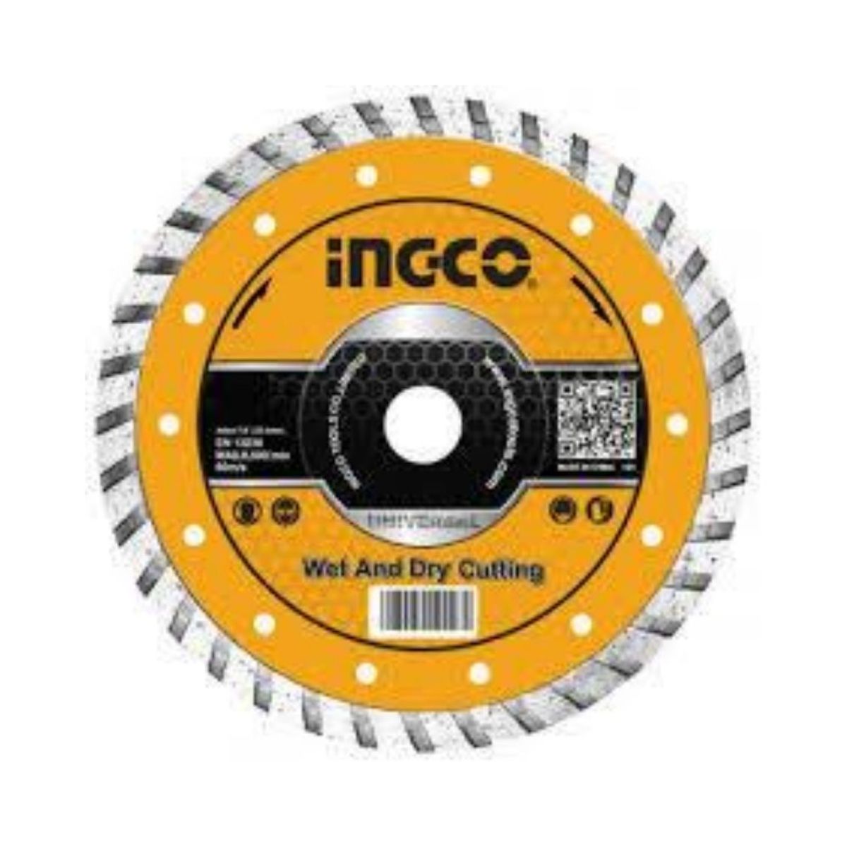 INGCO - Disco Diamantado Turbo Ultrafino 115X0,8X22Mm 4 1/2" Ingco