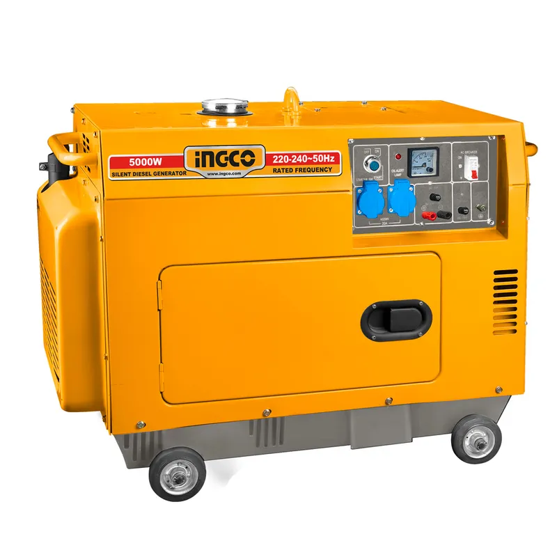 INGCO - Generador Diesel Silencioso Con Ats 5,0Kw Ingco Gse50001.1
