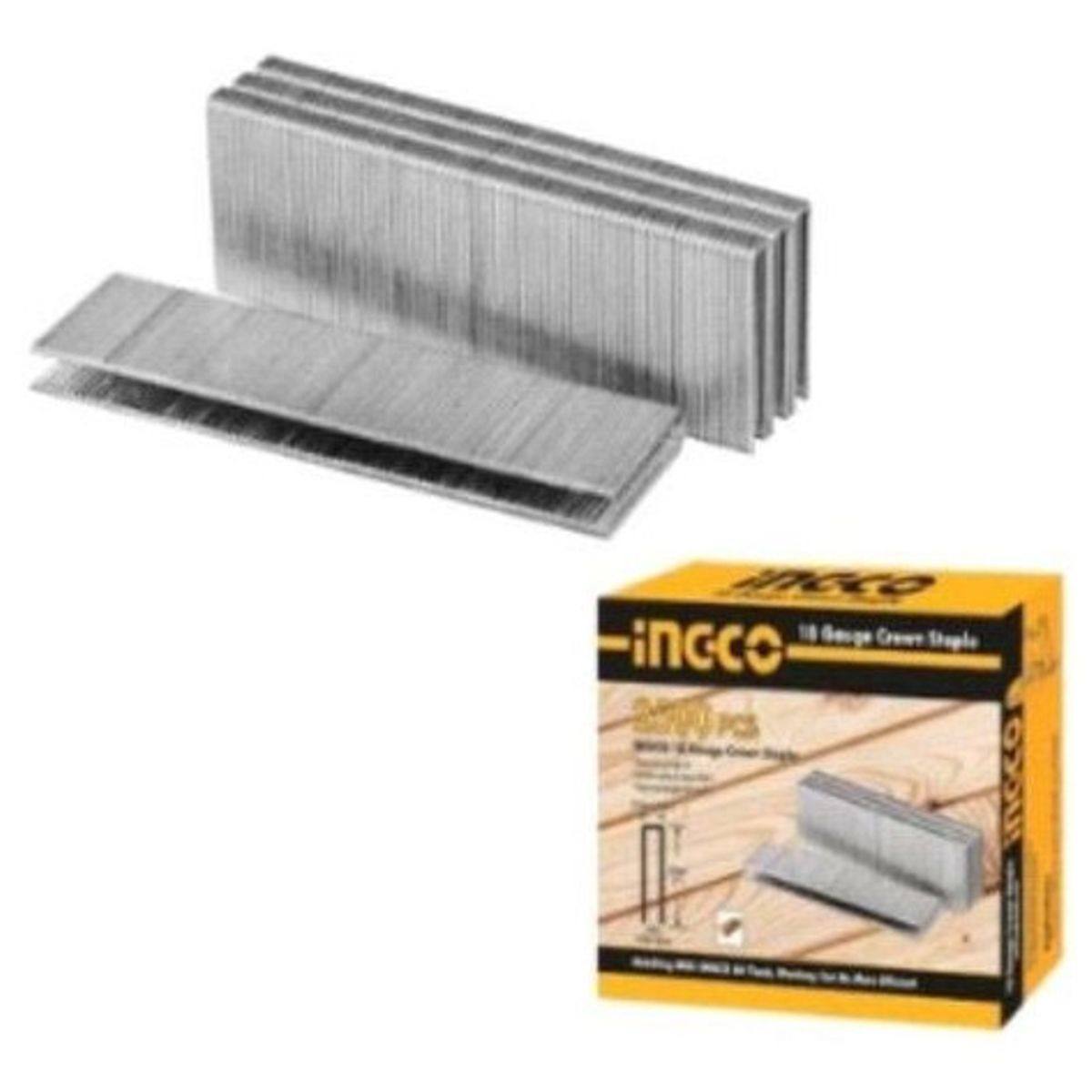 INGCO - Grapas Caja 2500 Unidades 40Mm Ingco Ast18401