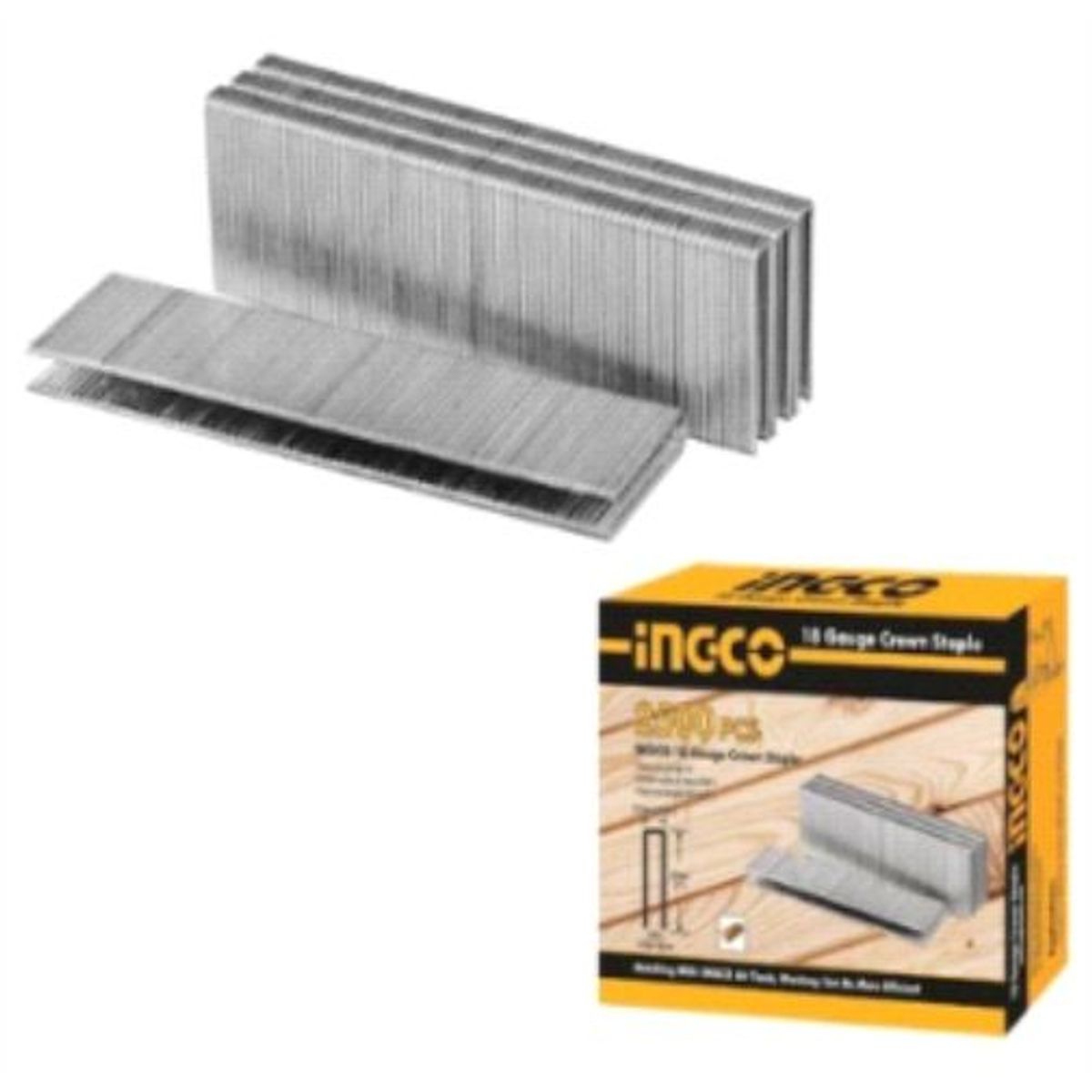 INGCO - Grapas Caja 2500 Unidades 40Mm Ingco Ast18401