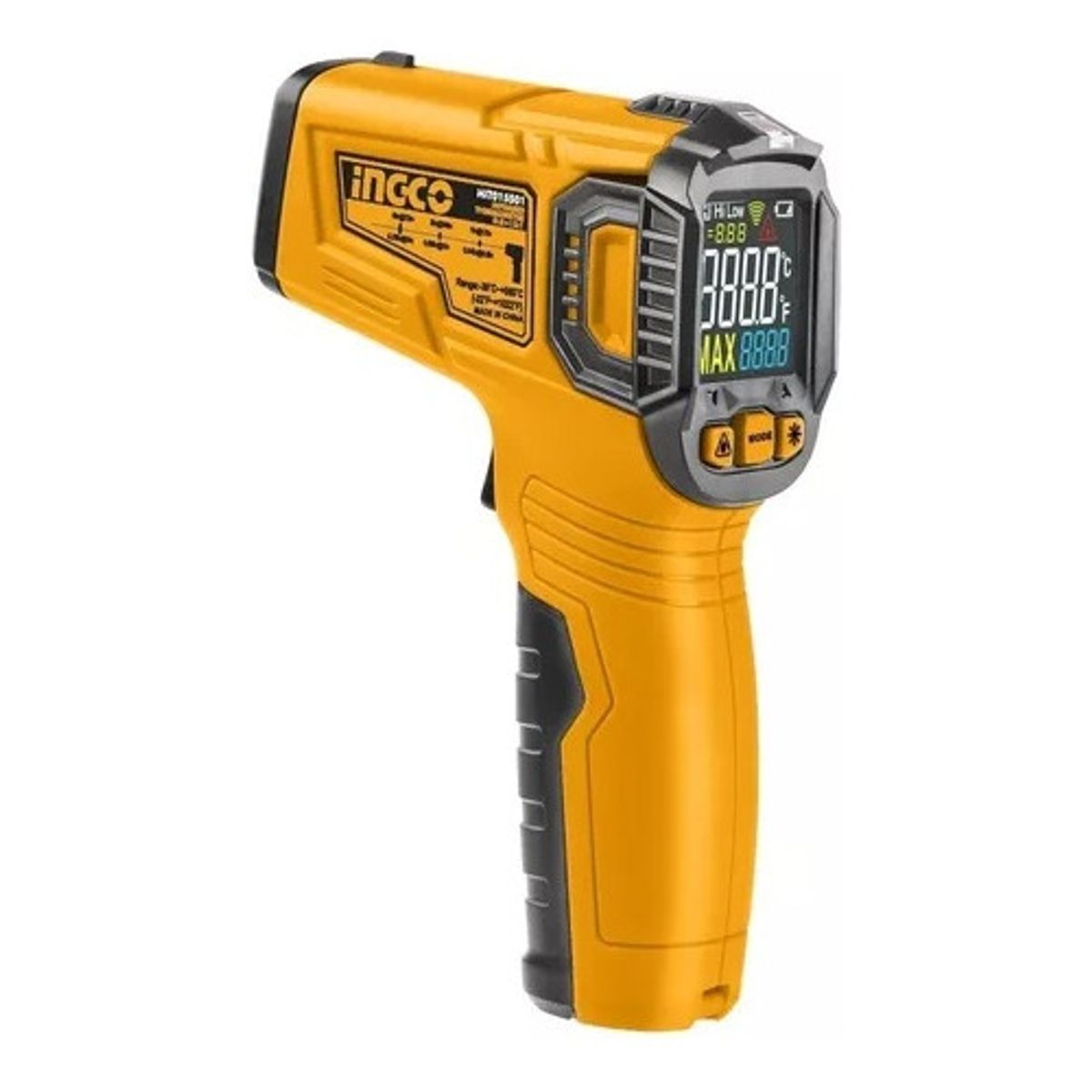 INGCO - Termometro Infrarrojo -50 A +450°C Ingco Ss Hit0155028