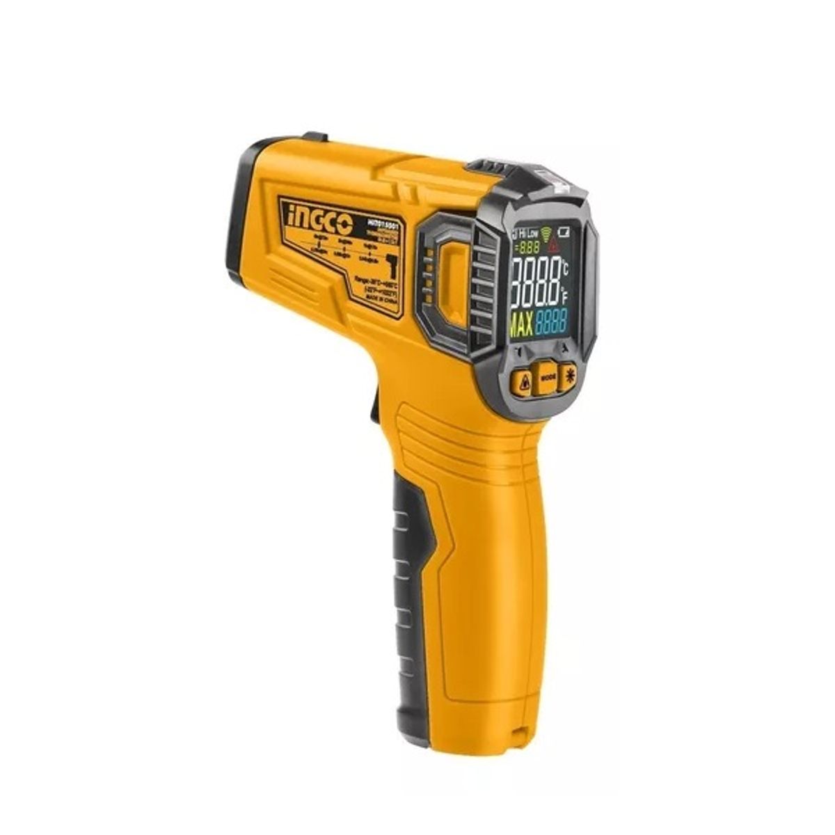 INGCO - Termometro Infrarrojo -50 A +450°C Ingco Ss Hit0155028