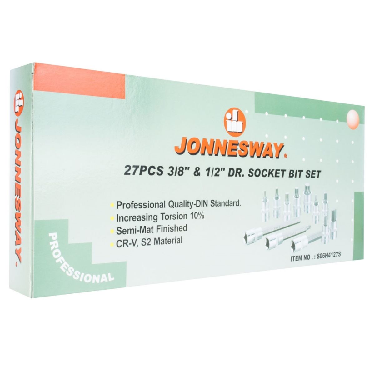 JONNESWAY - Juego De Dados Puntas Hex Imbus 27 Pzas