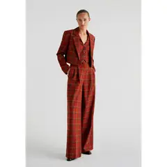 SCALPERS - Blazer Corta Cuadros