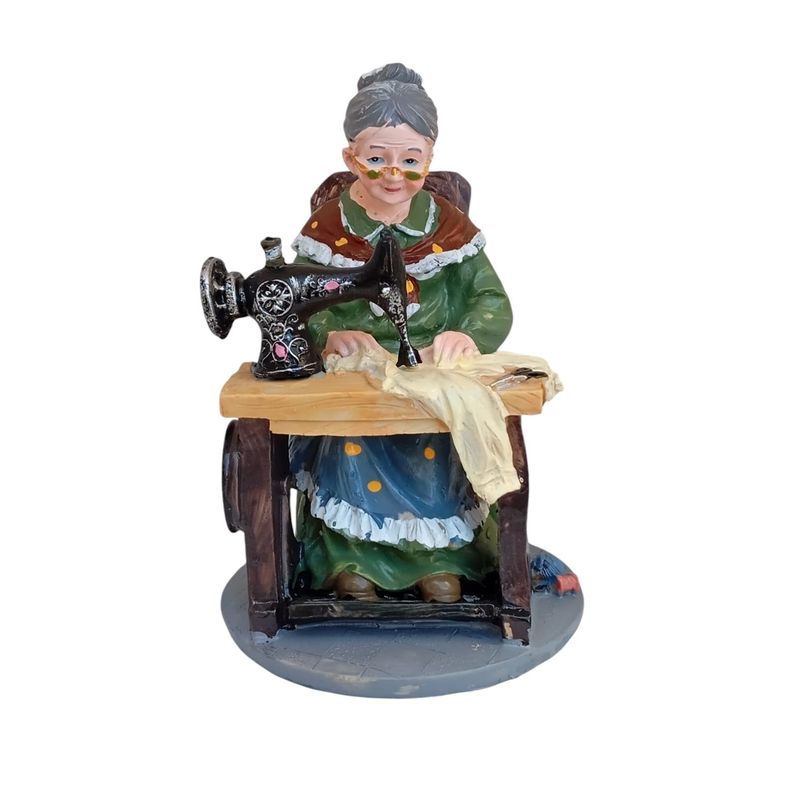 GENERICO - Adorno De Mesa De Resina Diseño Abuela