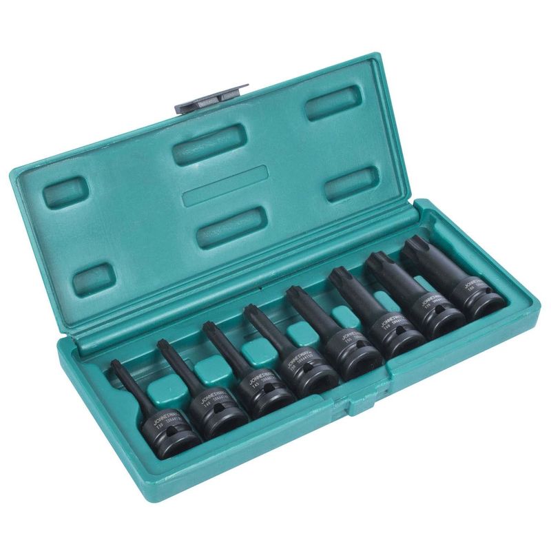 JONNESWAY - Caja De Dados Impacto Torx 12  9 Piezas S06a408s