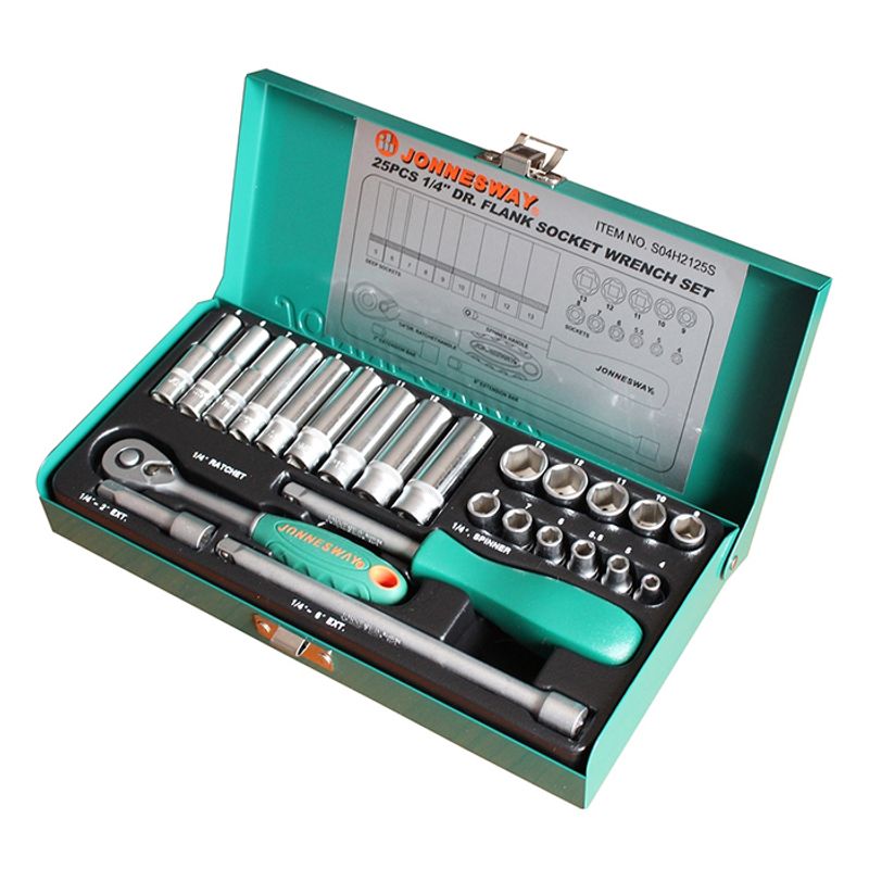 JONNESWAY - Juego De Dados 14 25 Piezas S04h2125s