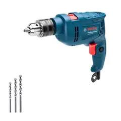 BOSCH - Taladro Percusión Gsb550 con Brocas Caja Cartón