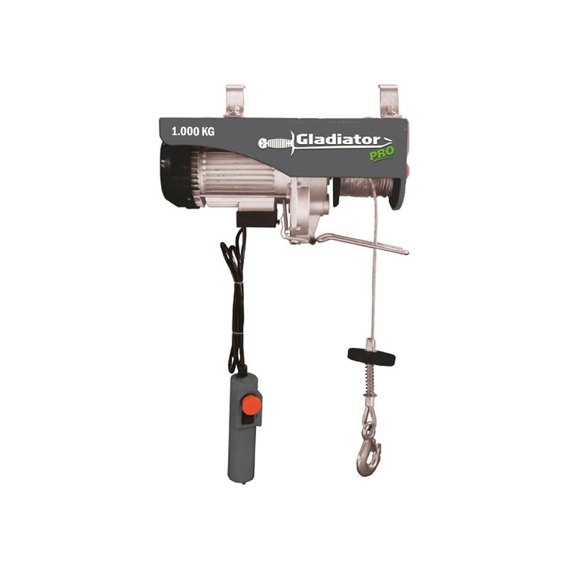 GLADIATOR - Tecle Electrico 1000kg 1800w Alzada 6-12mts Gladiator