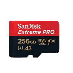 GENERICO - Tarjeta Memoria Micro SD Sandisk Extreme PRO Original 256 GB