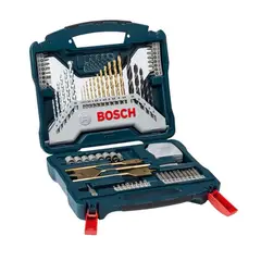 BOSCH - Juego Brocas y Puntas X-line 70pz Madera Metal Cemento Atornilla