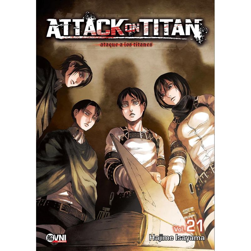 PLANETA COMIC - Manga Attack On Titan Vol. 21 Hajime Isayama Ovni Press