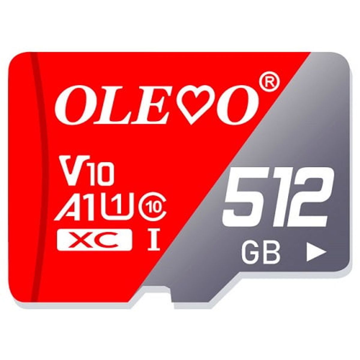 GENERICO - Tarjeta Memoria Micro SD Olevo 512 GB Original A1,