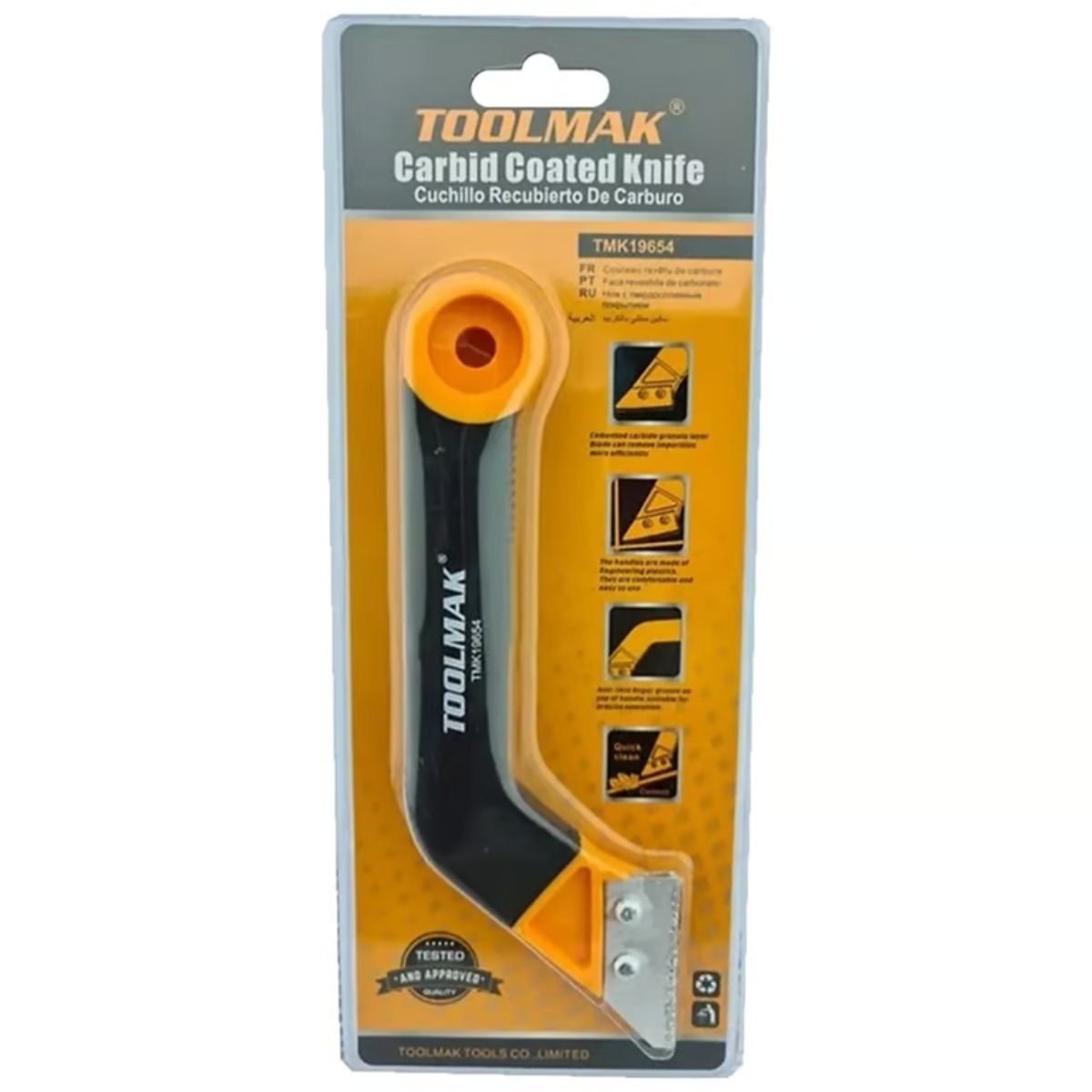 GENERICO - Raspador Espatula Removedor De Frague Carburo Toolmak