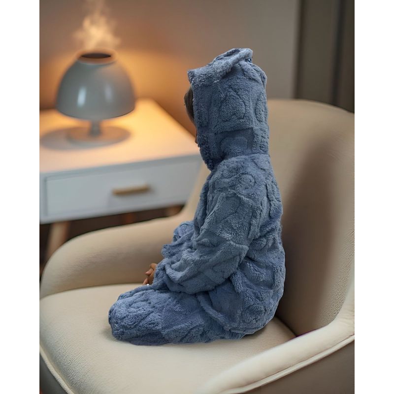 DIANA - CONJUNTO DE PIJAMA NIÑA AZUL