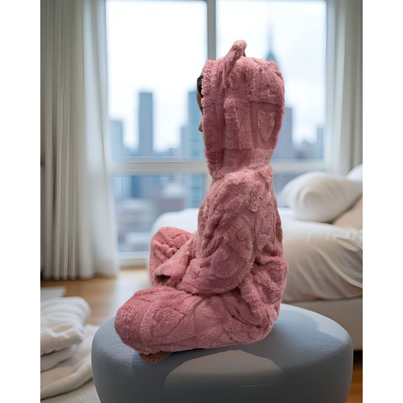 DIANA - CONJUNTO DE PIJAMA NIÑA ROSA