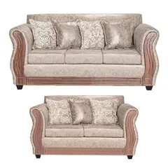 ADONIS LEUDH - Living 3+2 Caburgua Envejecido Beige x