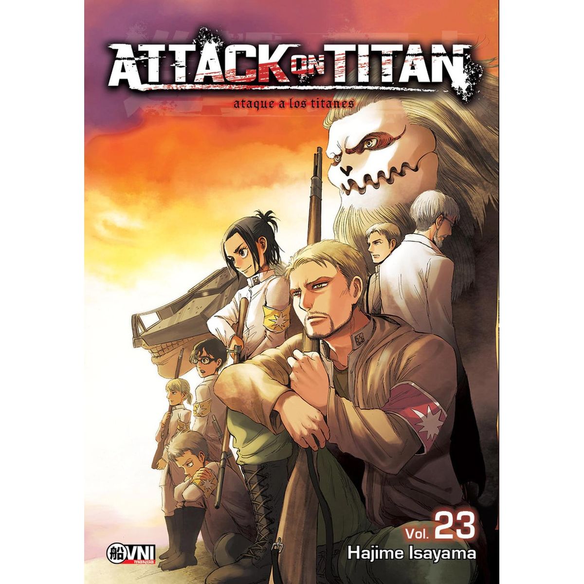 PLANETA COMIC - Manga Attack On Titan Vol. 23 Hajime Isayama Ovni Press