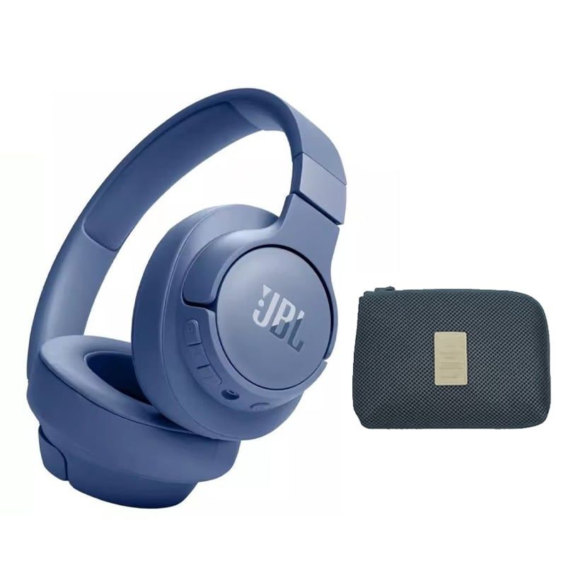JBL - Audífono Inalambrico JBL Cancelacion de Ruido Tune 770NC Azul+Estuche