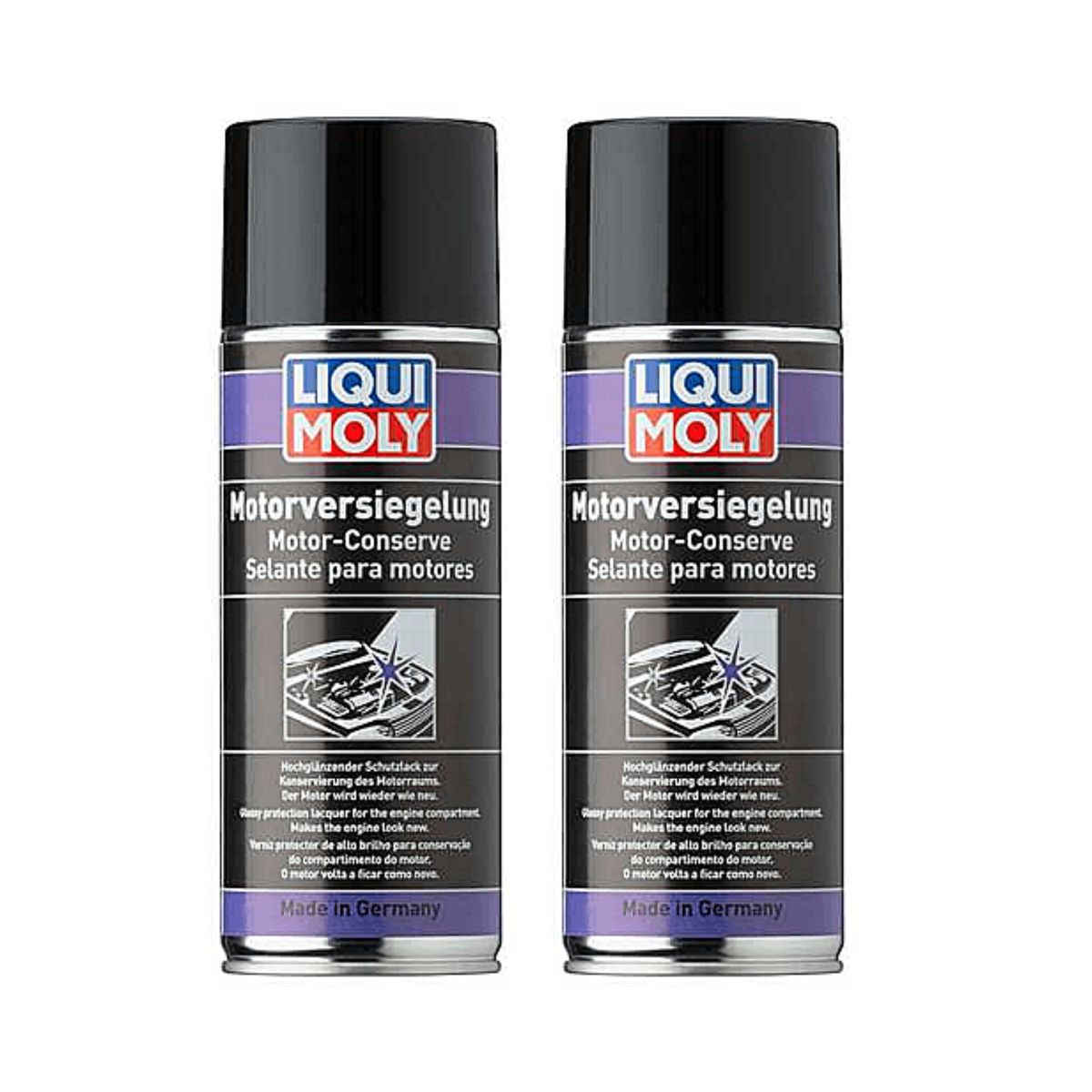 LIQUI MOLY - Spray Barniz Protector Liquimoly Versiegelung 400ml X2