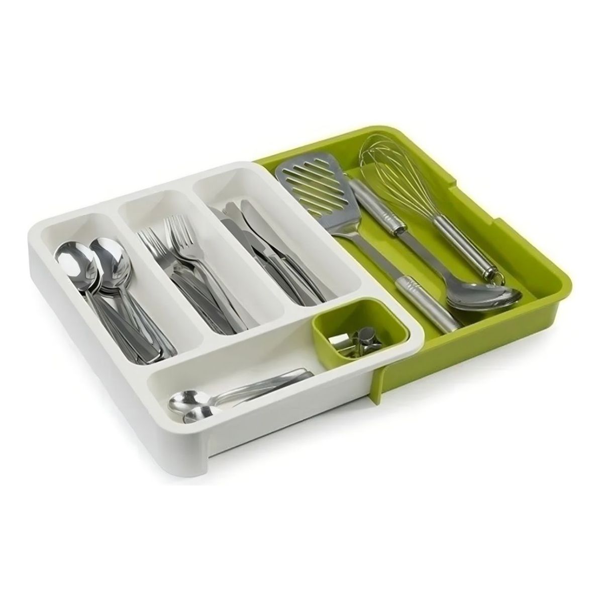 GENERICO - Organizador De Cubiertos Cuchillos Extensibles Ajustable