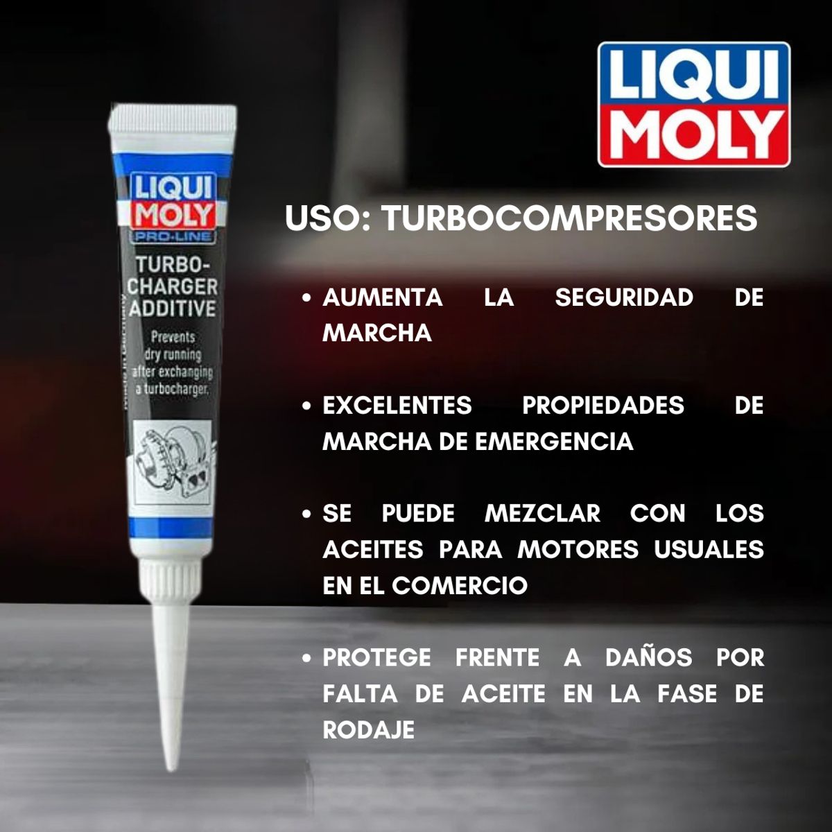 LIQUI MOLY - Aditivo Para Turbocompresores Liqui Moly Getriebeöl 20g
