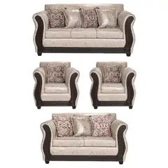 ADONIS LEUDH - Living 3+2+1+1 Caburgua Envejecido Beige