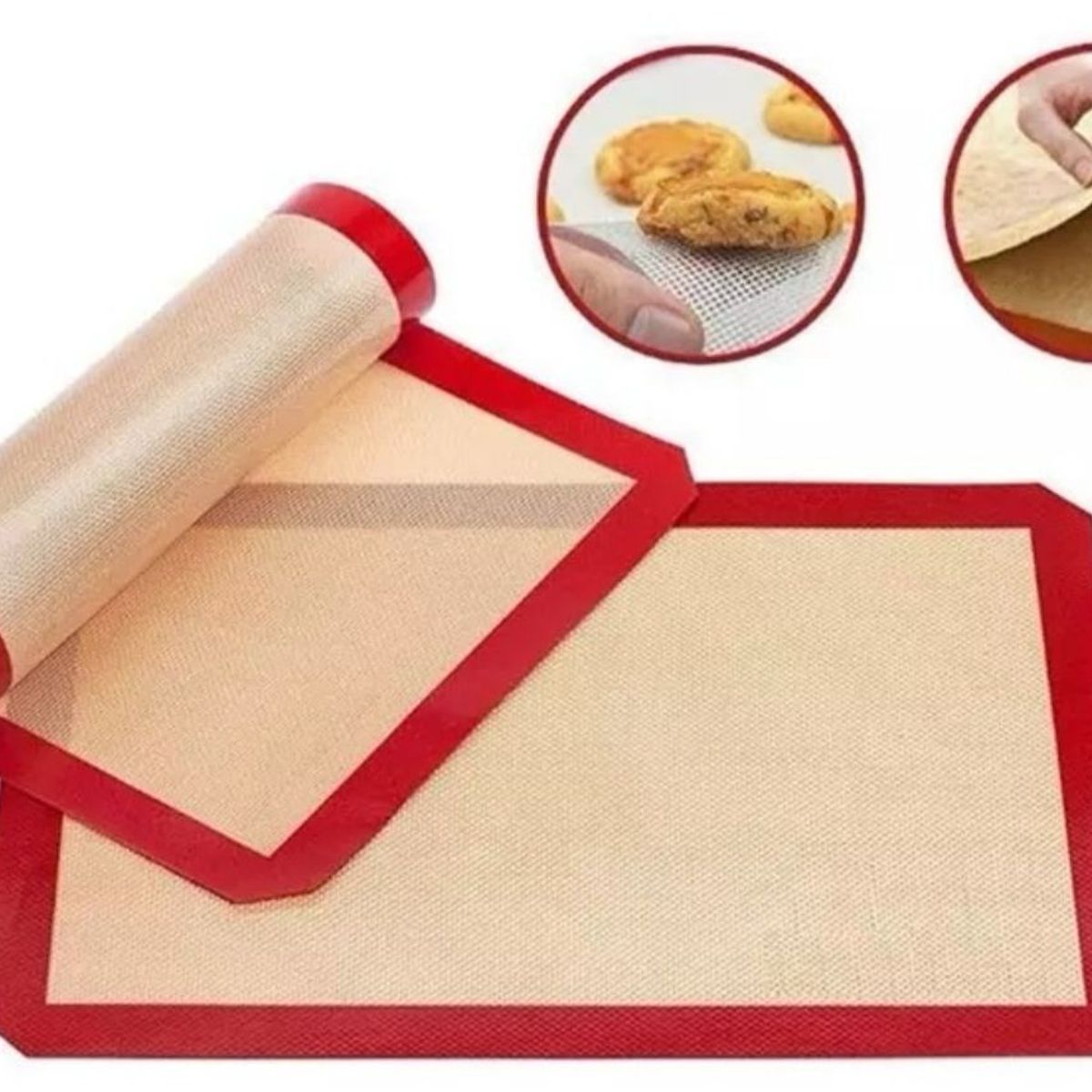 GENERICO - Lámina De Silicona Para Horno Antiadherente Repostería