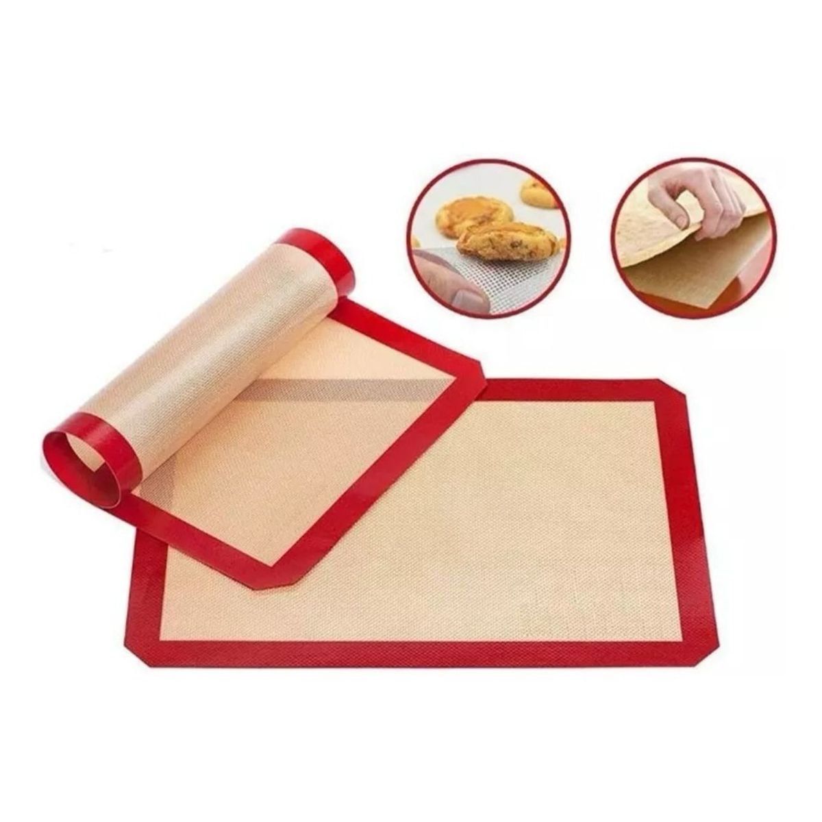 GENERICO - Lámina De Silicona Para Horno Antiadherente Repostería