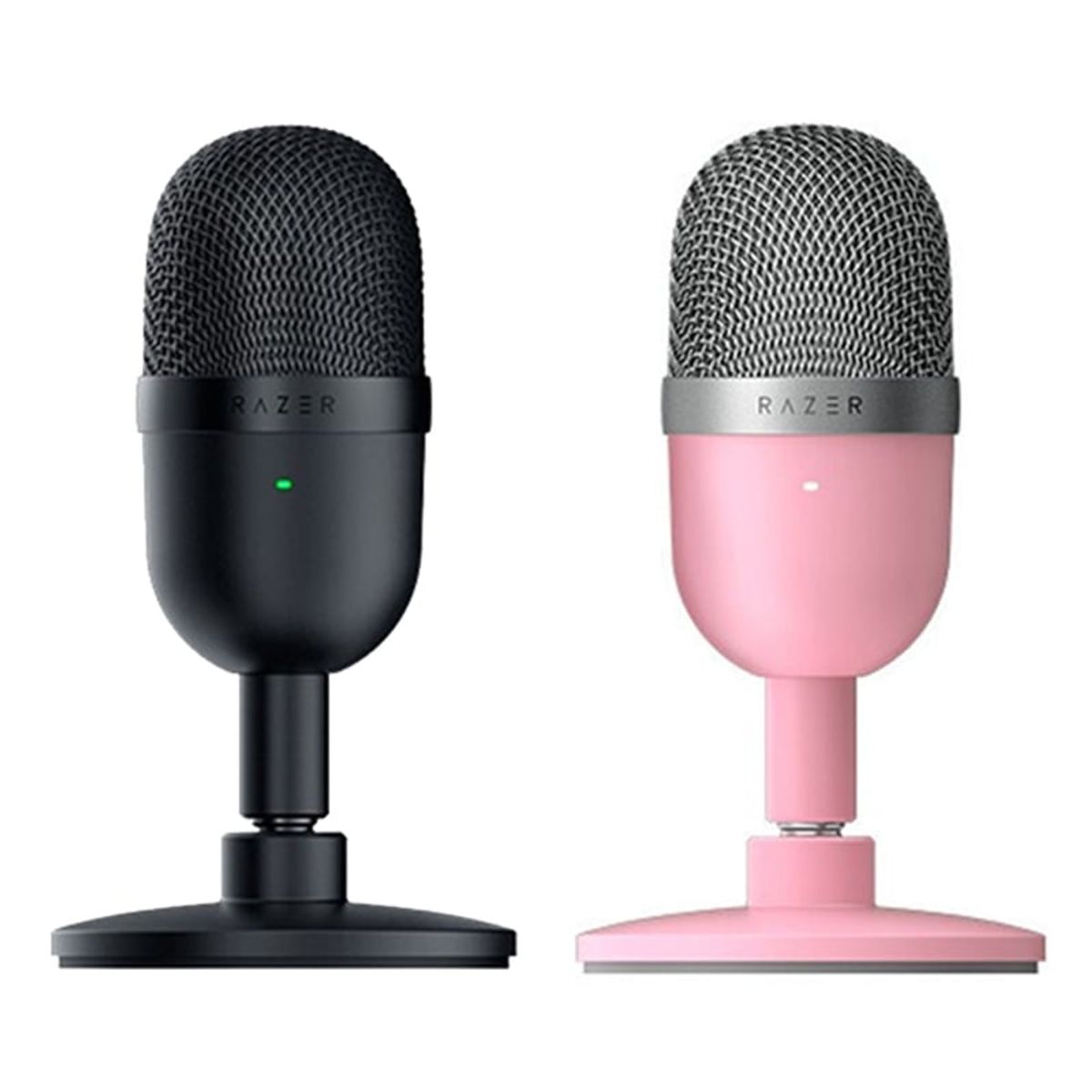RAZER - Set 2 Razer Seiren Mini USB Streaming Microphone - Rosa+Negro