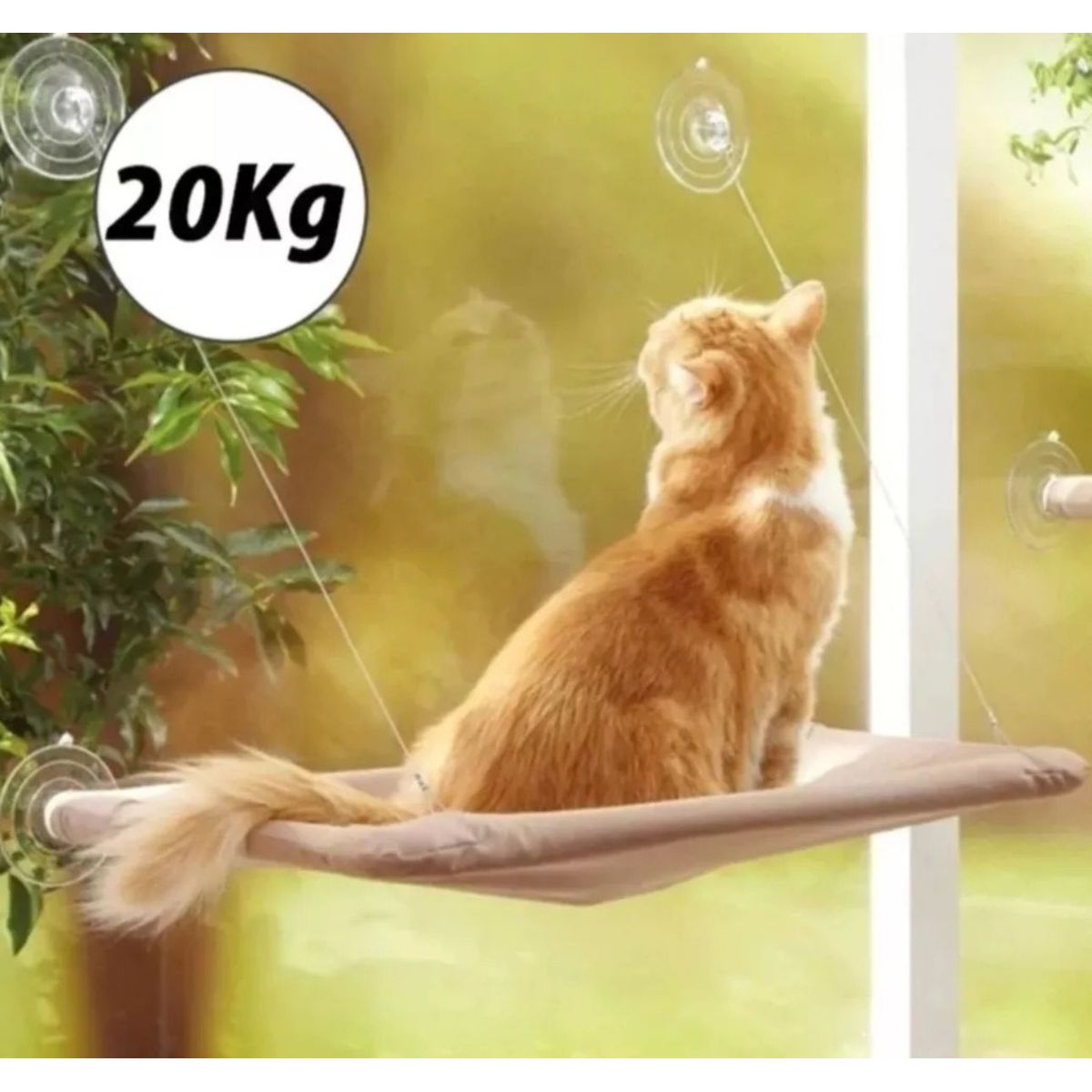 GENERICO - Cama Hamaca Para Gatos Colgante de Ventana