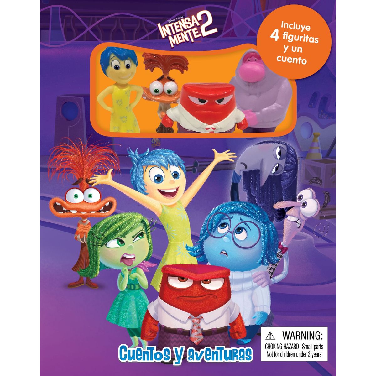 PLANETA JUNIOR - Disney Intensamente 2 Cuentos Y Aventuras