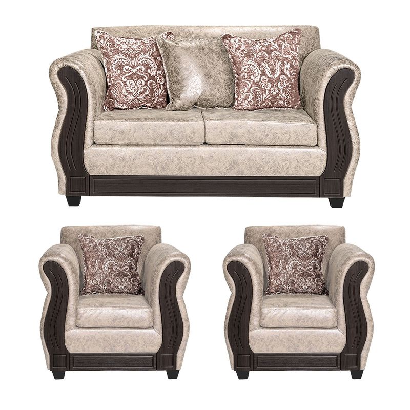 ADONIS LEUDH - Living 2+1+1 Caburgua Envejecido Beige