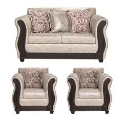 ADONIS LEUDH - Living 2+1+1 Caburgua Envejecido Beige