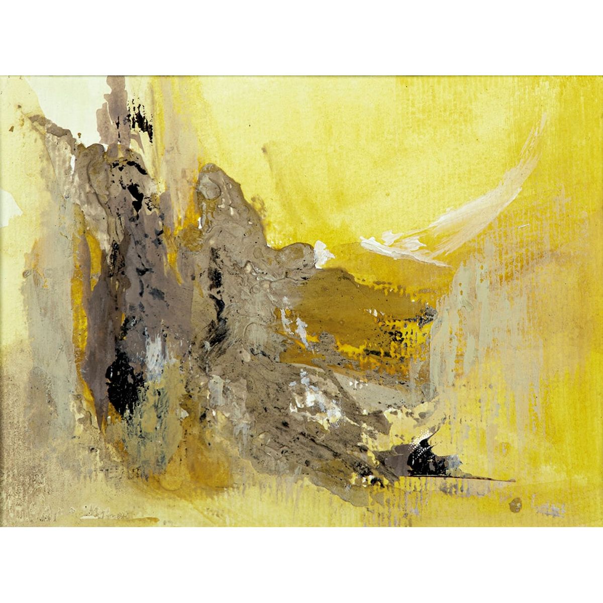 GENERICO - CUADRO ABSTRACTO ENMARCADO ARTISTA ARGENTINA