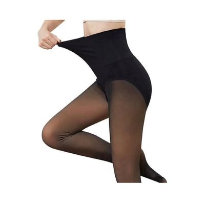 Imagen 2 del producto PANTYS EFECTO PIEL TÉRMICAS CON POLAR INTERIOR TALLE ALTO XS-XL