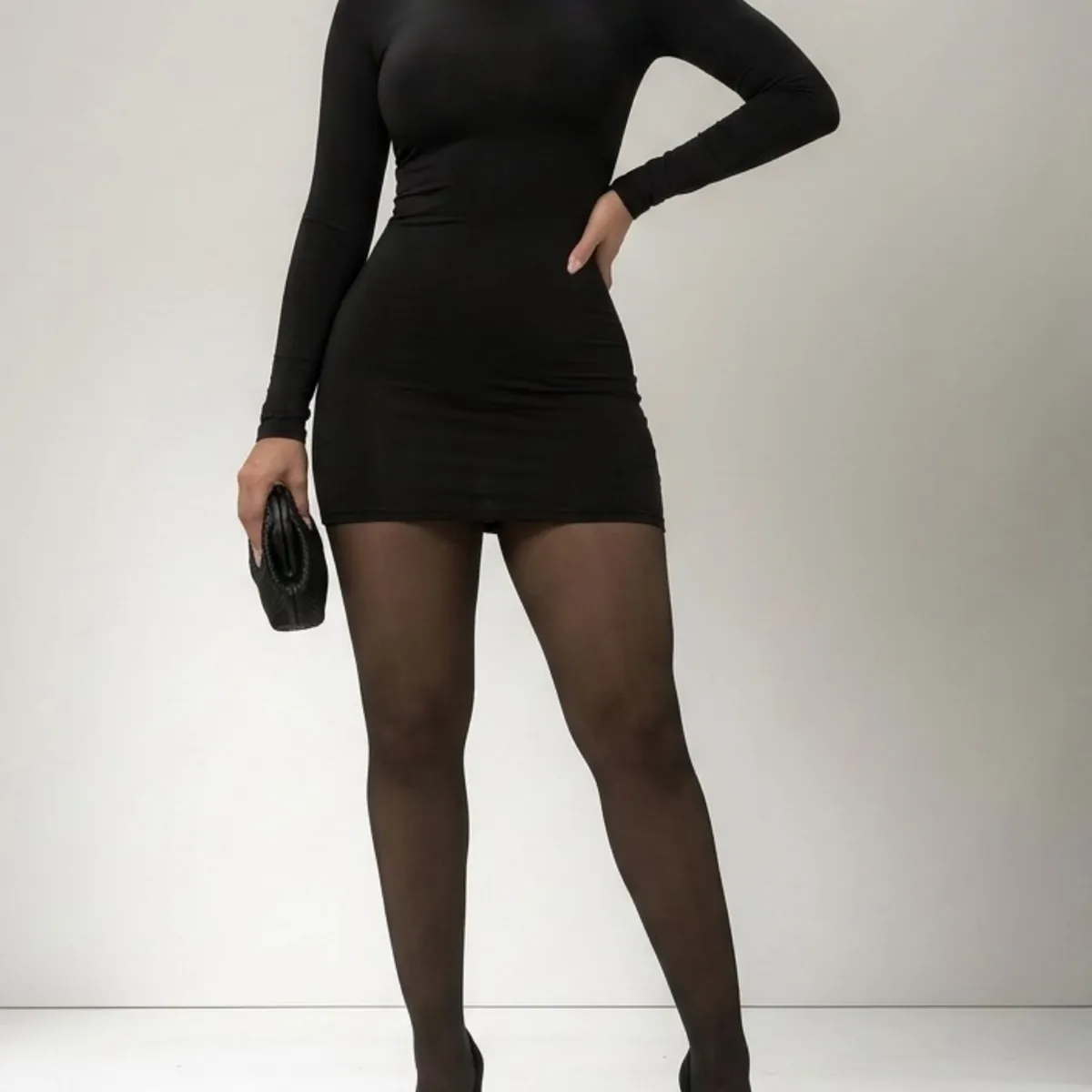 DIANA - PACK DE 2 PANTYS EFECTO PIEL TÉRMICAS CON POLAR INTERIOR TALLE ALTO XS/XL