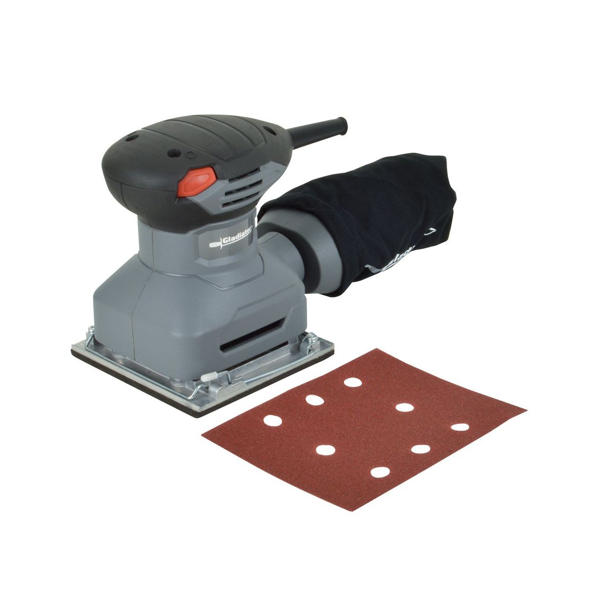 GLADIATOR - Lijadora   Orbital Gladiator Pro Lo 613  Gris 250w 220v