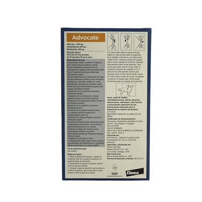 Imagen 2 del producto Advocate para perros de 25 a 40kg