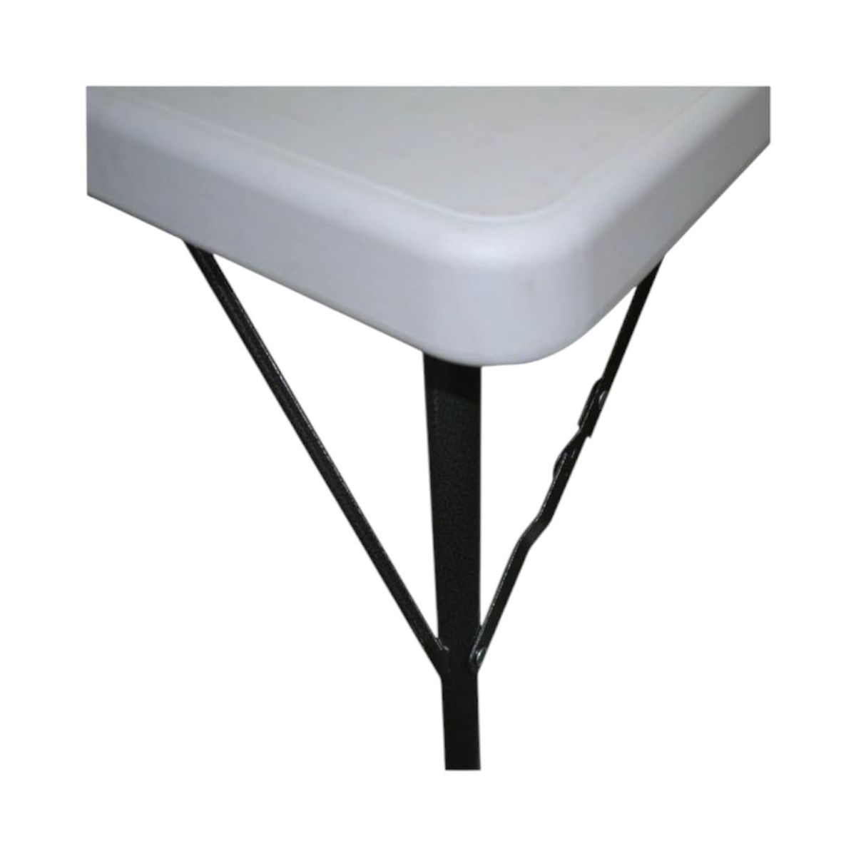 GENERICO - Mesa Plegable Camping Portátil Eventos 86x86 Cm