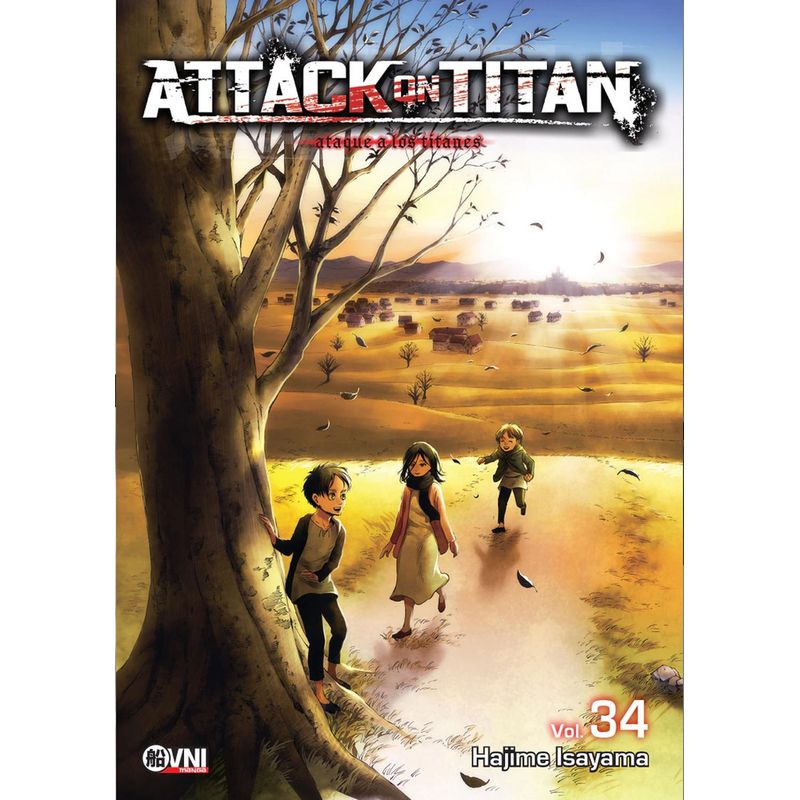 PLANETA COMIC - Manga Attack On Titan Vol. 34 Hajime Isayama Ovni Press