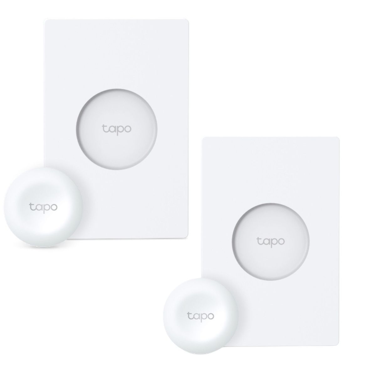 TP LINK - Set 2 Interruptor Dimmer inalambrico Magnetico Tapo Google Alexa