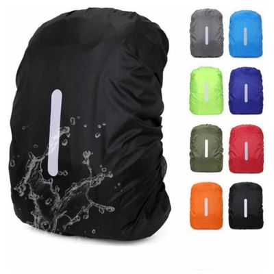 Imagen 2 del producto Pack X2 Cubre Mochila Cobertor Impermeable 30lts Negro