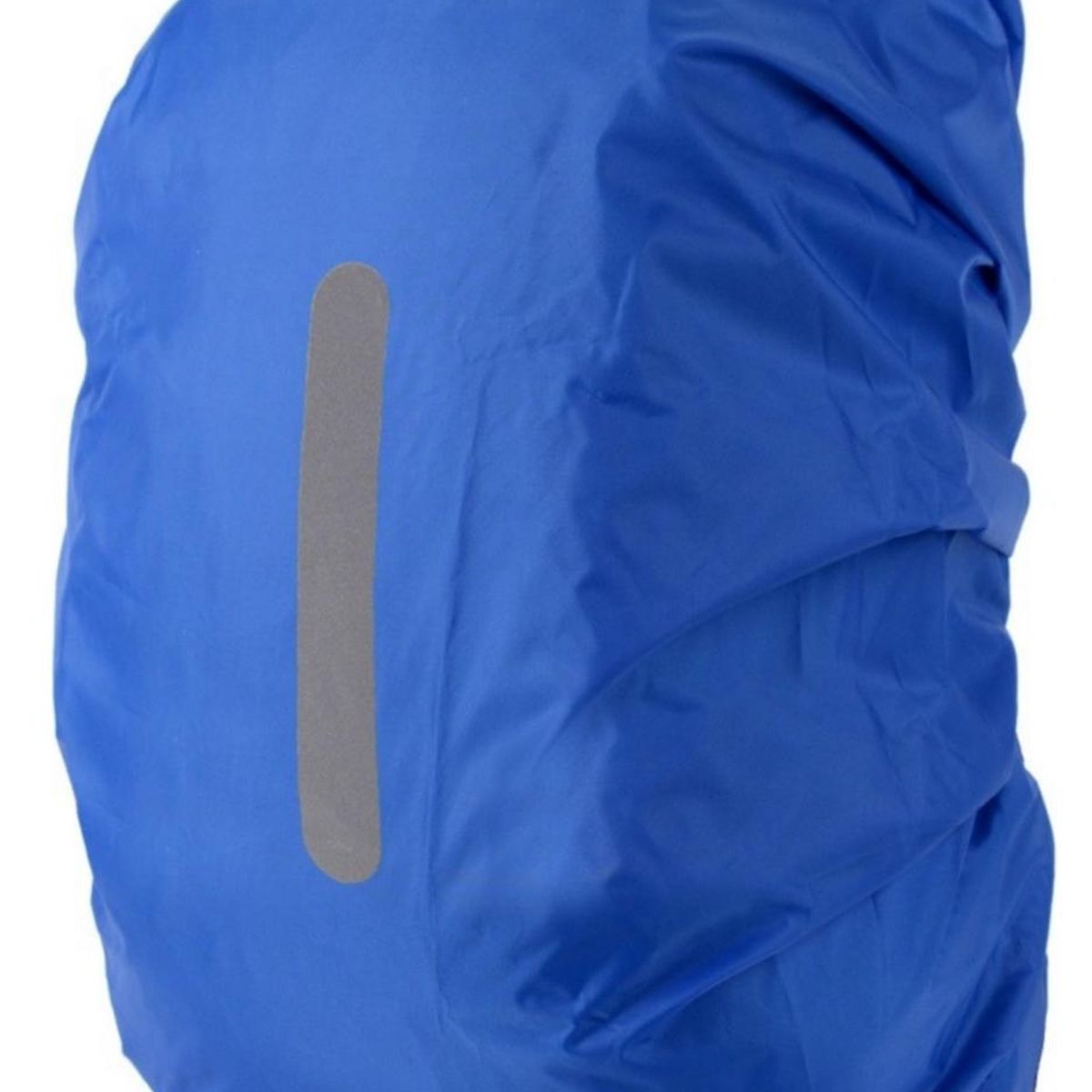 GENERICO - Pack X2 Cubre Mochila Cobertor Impermeable Reflectante 40lts Azul