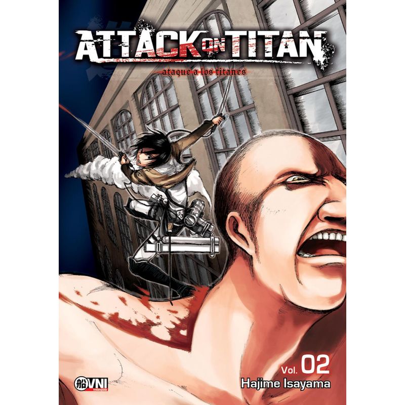 PLANETA - Manga Attack On Titan Vol. 02 Hajime Isayama Ovni Press