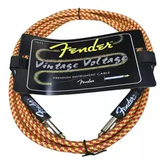BIGBAMSPACE - Cable De Instrumento Fender 3 Metros Guitarra Bajo