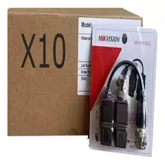 BIGBAMSPACE - Balun Hasta 5mp X10 Pares / Hikvision