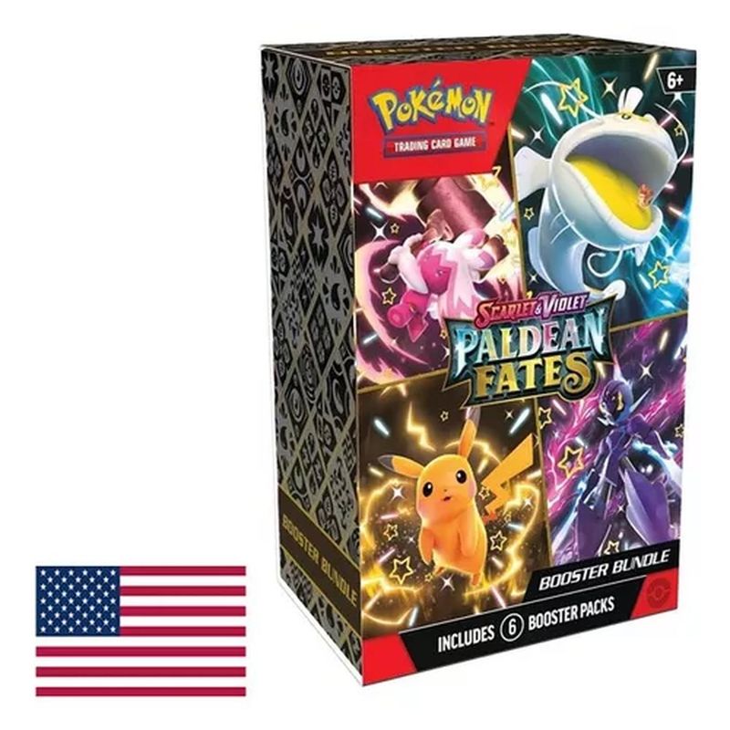 BIGBAMSPACE - Pokemon Paldean Fates Booster Bundle En Ingles